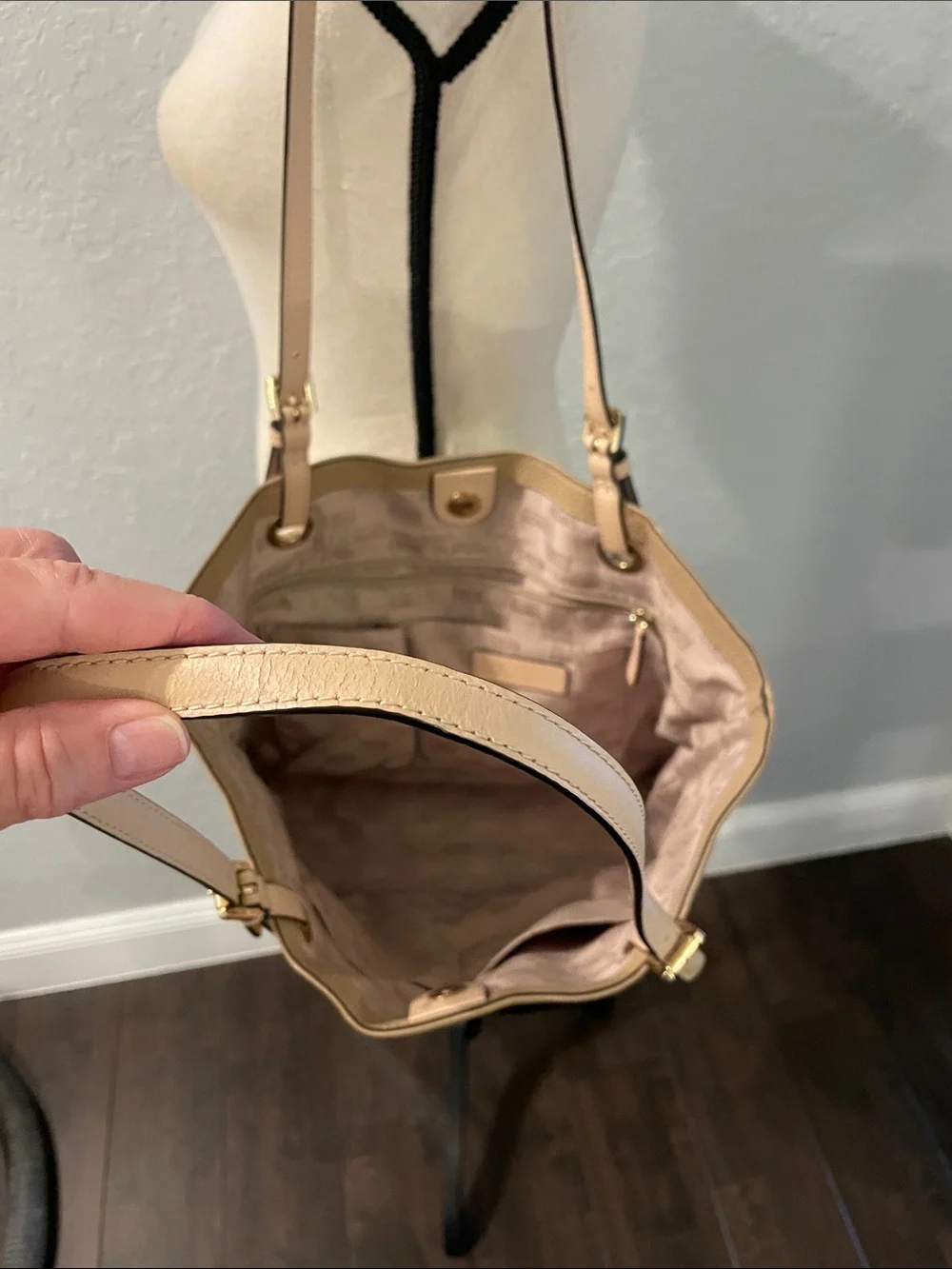 Michael Kors spacious pebbled